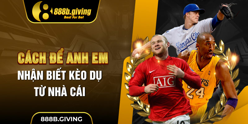 Cách để anh em nhận biết kèo dụ từ nhà cái